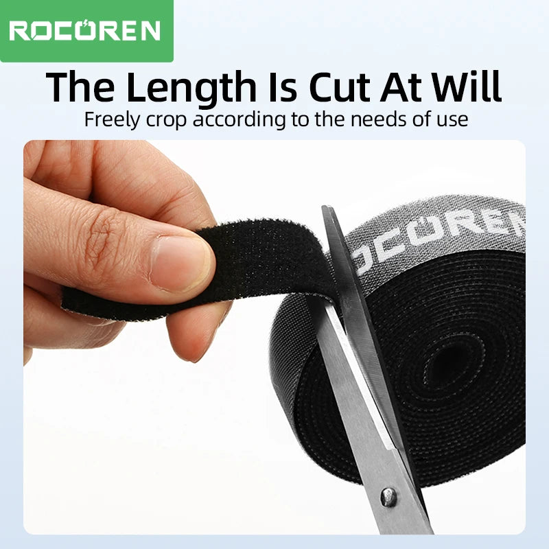 Rocoren Cable Organizer - Cables Tidy and Protected